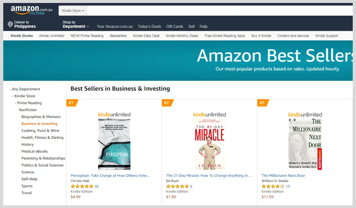 Perception #1 Business & Investing AU Prime Reading - 4.99 (12-12-18) Perception #1 Business & Investing AU Prime Reading - 4.99 (12-12-18) Image