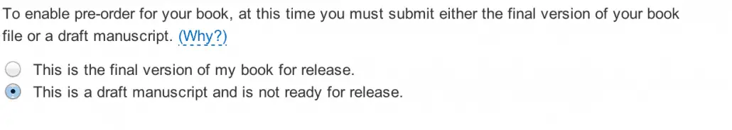 Amazon pre-order program