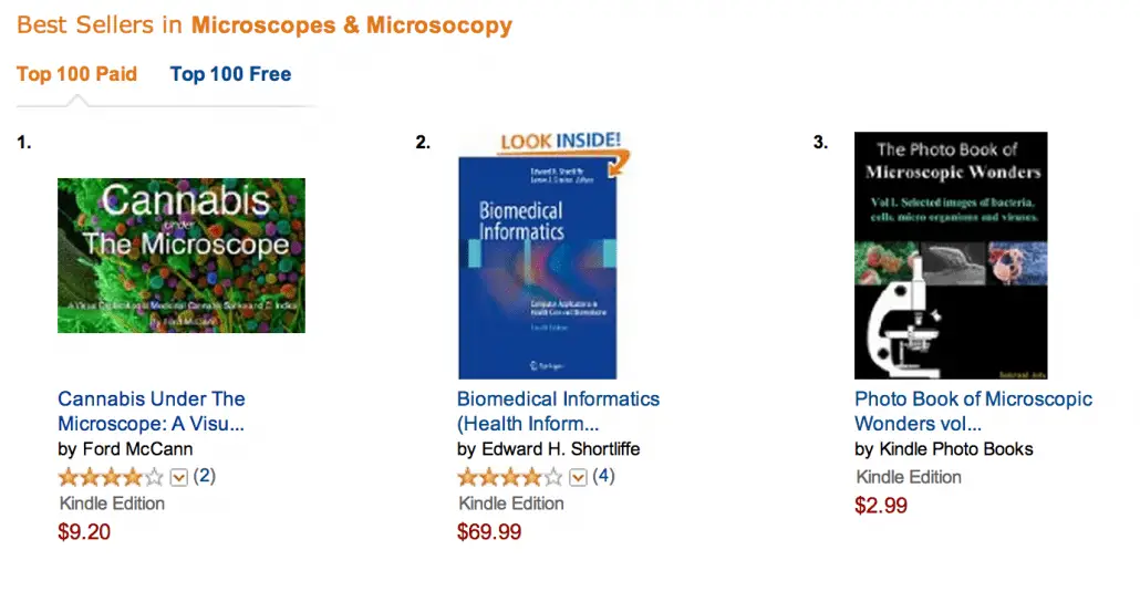 Bestsellers on Kindle