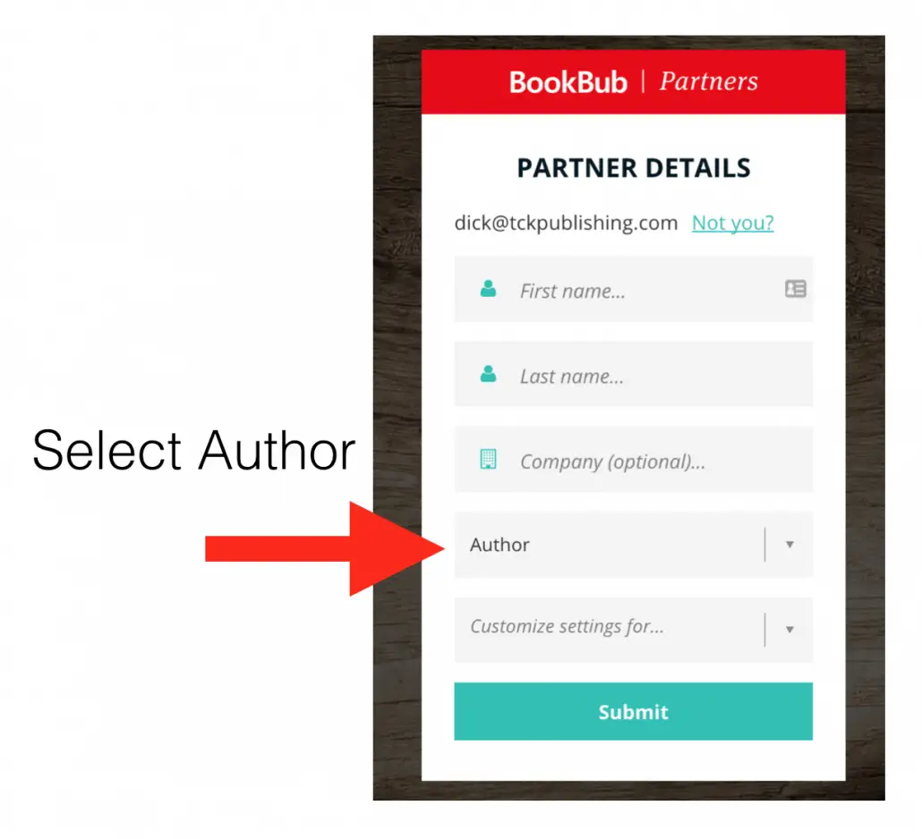 Creating a BookBub Author Profile