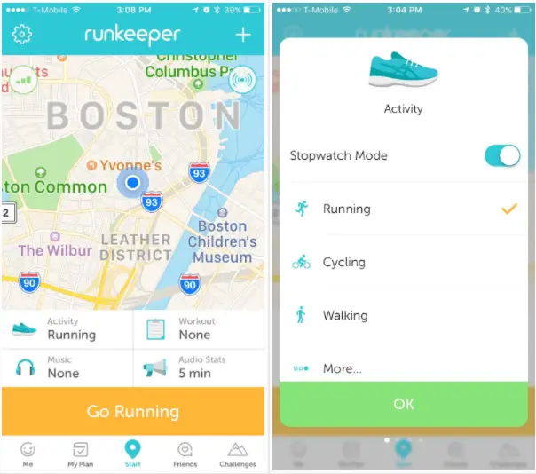 workout apps