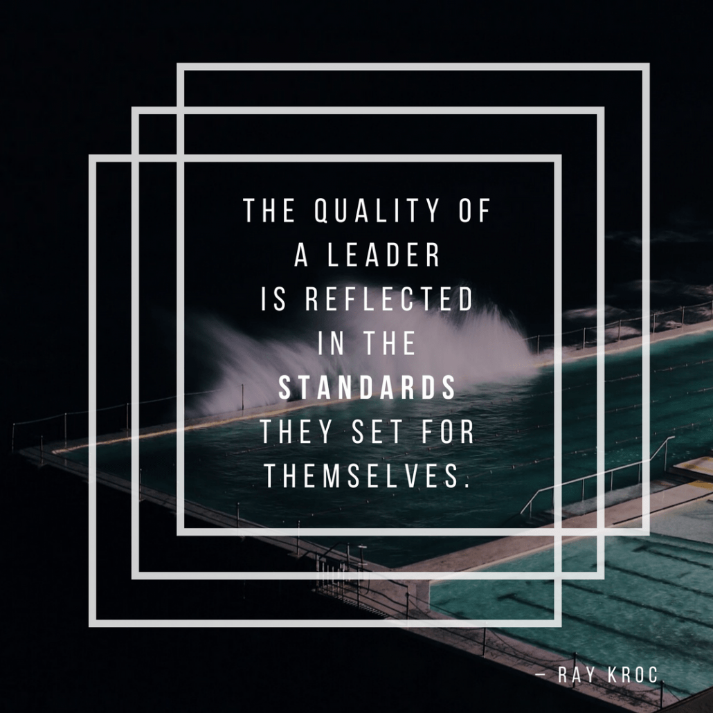 Ray Kroc leadership quote