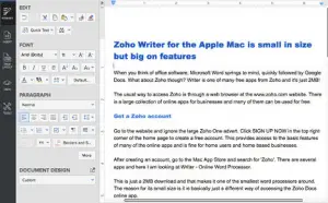 The Best Writing Software for Writers-Zoho Writer image