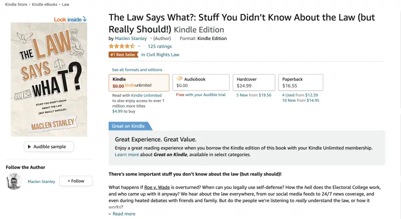 The Law Says What Amazon The Law Says What Amazon image